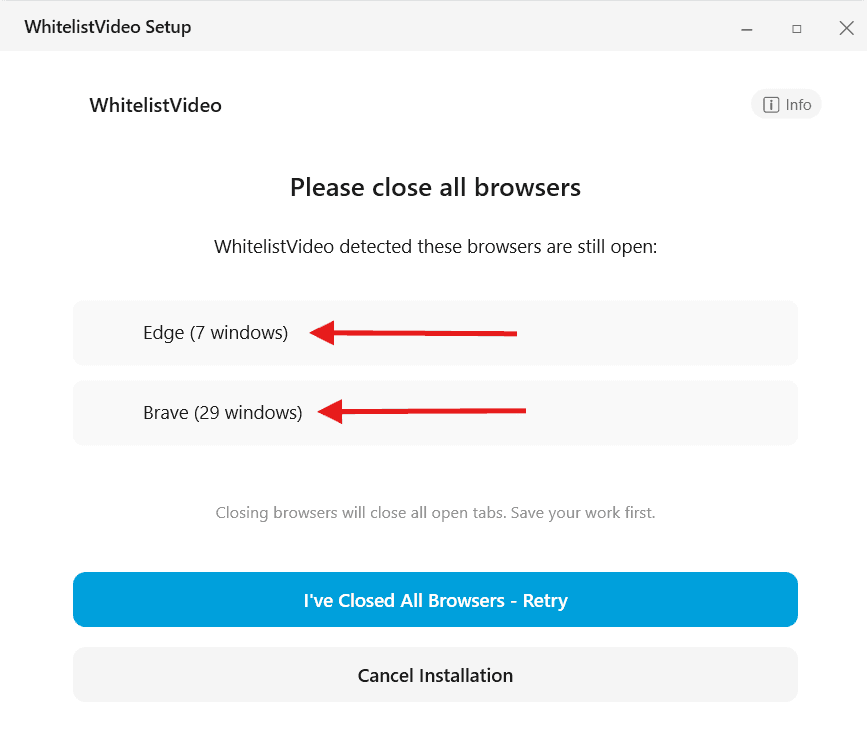 Detecting browsers