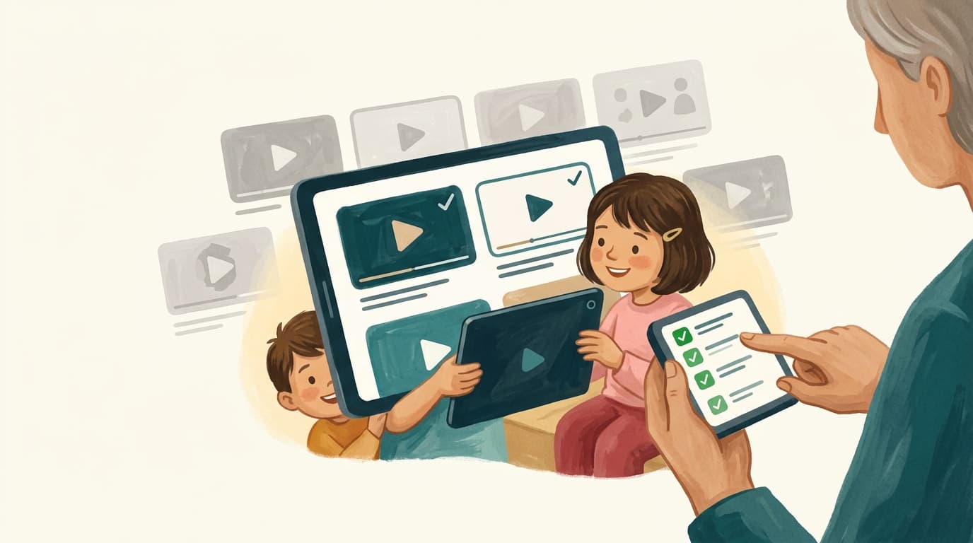 Mapa mundial que muestra los países con restricciones de YouTube para niños
