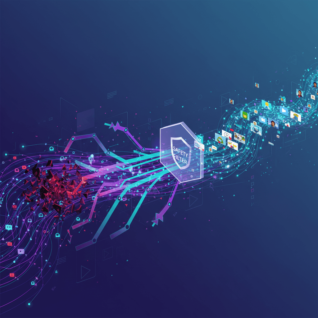 Visualization of YouTube's recommendation algorithm creating content rabbit holes