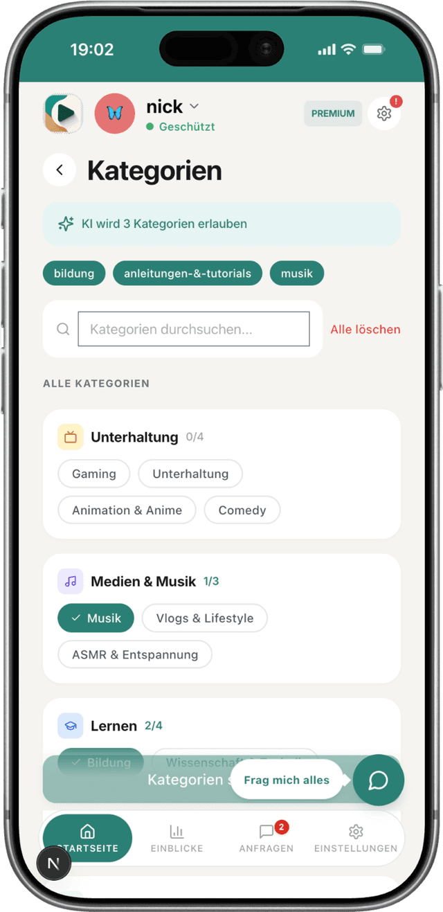WhitelistVideo Auto-pilot Inhaltsprüfung in Aktion